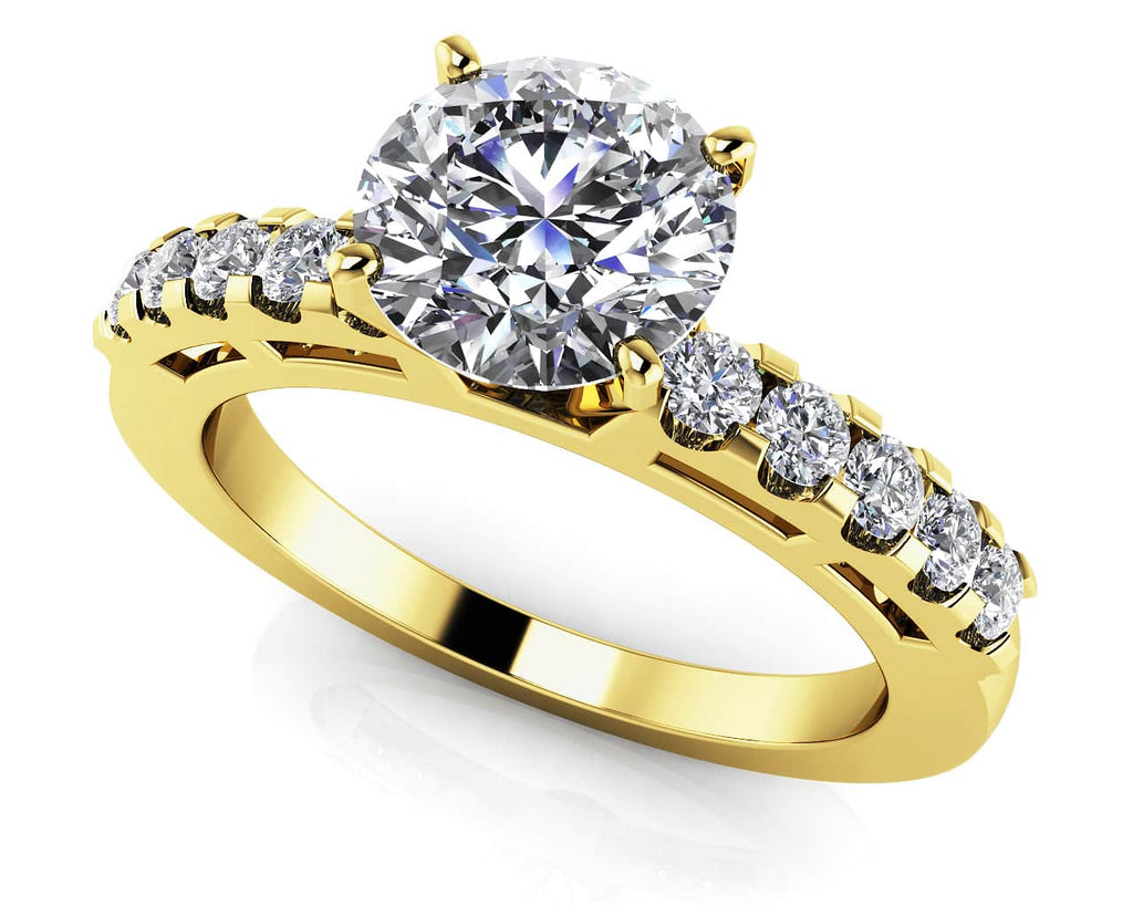 She Is A Ten Diamond Engagement Ring with 0.83 ct. (0.50 ct. center diamond) - Luxury Time NYC