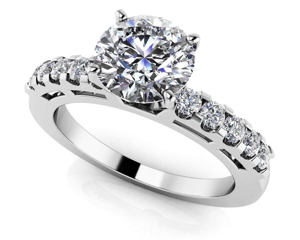 She Is A Ten Diamond Engagement Ring with 1.08 ct. (0.75 ct. center diamond) - Luxury Time NYC