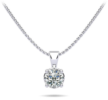 Sign of Faith Diamond Pendant with 0.25 ct.(finished) 4mm - Luxury Time NYC