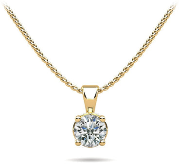 Sign of Faith Lab - Grown Diamond Pendant with 0.25 ct.(finished) 4mm - Luxury Time NYC