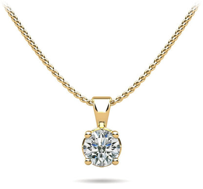 Sign of Faith Lab - Grown Diamond Pendant with 0.25 ct.(finished) 4mm - Luxury Time NYC