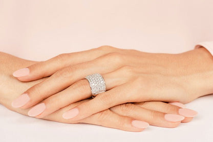 Signature Lab - Grown Diamond Ring with 3.13 ct.(finished) 1.4mm, 2.2mm - Luxury Time NYC