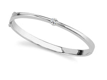 Load image into Gallery viewer, Single Shiny Diamond Bangle Bracelet with 0.50 ct.(finished) 5mm - Luxury Time NYC