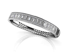 Load image into Gallery viewer, Sleek And Stylish Baguette Bangle Diamond with 4.30 ct.(finished) 4x2mm, 1.1mm - Luxury Time NYC