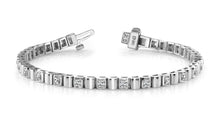 Load image into Gallery viewer, Solid Box Link Diamond Bracelet with 0.98 ct.(finished) 2.25mm - Luxury Time NYC