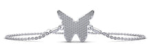 Load image into Gallery viewer, Sparkling Butterfly Diamond Adjustable Diamond Bracelet with 0.54 ct.(finished) 1mm - Luxury Time NYC