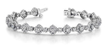 Load image into Gallery viewer, Square Link Diamond Bracelet with 7.50 ct.(finished) 1.5mm, 3.5mm - Luxury Time NYC