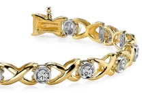 Load image into Gallery viewer, Stargazer Designer Diamond Bracelet with 0.98 ct.(finished) 2.75mm - Luxury Time NYC