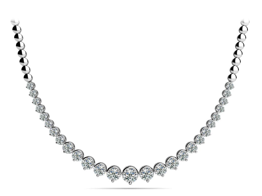 Strand Of Diamonds With Shiny Diamond Links with 2.06 ct.(finished) - Luxury Time NYC