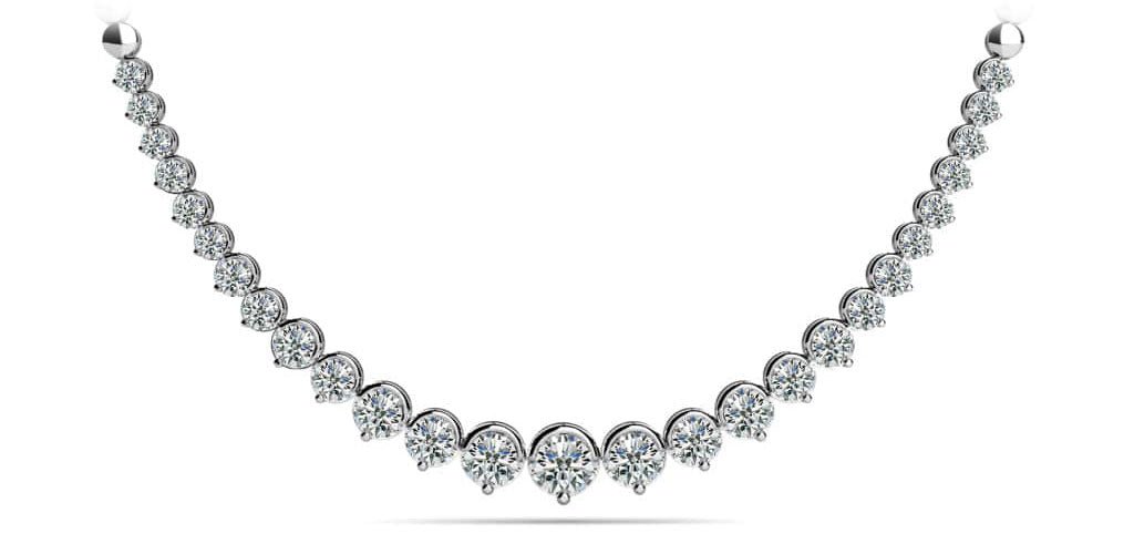 Strand Of Diamonds With Shiny Diamond Links with 2.06 ct.(finished) - Luxury Time NYC