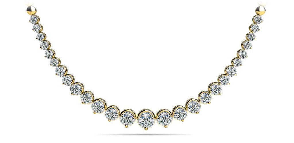 Strand Of Diamonds With Shiny Diamond Links with 5.00 ct.(finished) - Luxury Time NYC