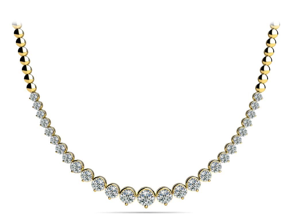 Strand Of Diamonds With Shiny Links Lab - Grown Diamond with 2.06 ct.(finished) - Luxury Time NYC