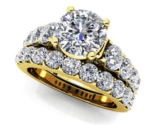 Load image into Gallery viewer, Sweet Dream Bridal Set Diamond with 1.92 ct. (0.50 ct. center diamond) - Luxury Time NYC