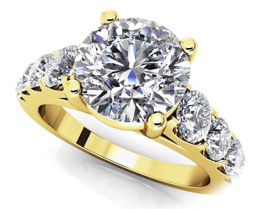 Sweet Dream Diamond Engagement Ring with 1.26 ct. (0.50 ct. center diamond) - Luxury Time NYC