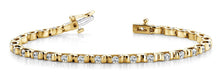 Load image into Gallery viewer, Tension Set Diamond Bracelet with 1.80 ct.(finished) 2.5mm - Luxury Time NYC