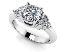 Load image into Gallery viewer, Tie The Knot Diamond Engagement Ring with 0.71 ct. (0.50 ct. center diamond) - Luxury Time NYC