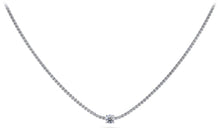 Load image into Gallery viewer, Timeless Dreams Brilliance Round Diamond Necklace with 6.06 ct.(finished) 2mm, 5.1mm - Luxury Time NYC