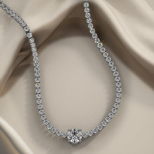 Load image into Gallery viewer, Timeless Dreams Brilliance Round Diamond Necklace with 6.23 ct.(finished) 2mm, 5.7mm - Luxury Time NYC