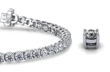 Load image into Gallery viewer, Timeless Dreams Diamond Tennis Bracelet with 10.92 ct.(finished) 4.1mm - Luxury Time NYC