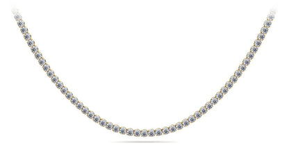 Timeless Dreams Riviera Diamond Necklace with 10.96 ct.(finished) 2.7mm - Luxury Time NYC