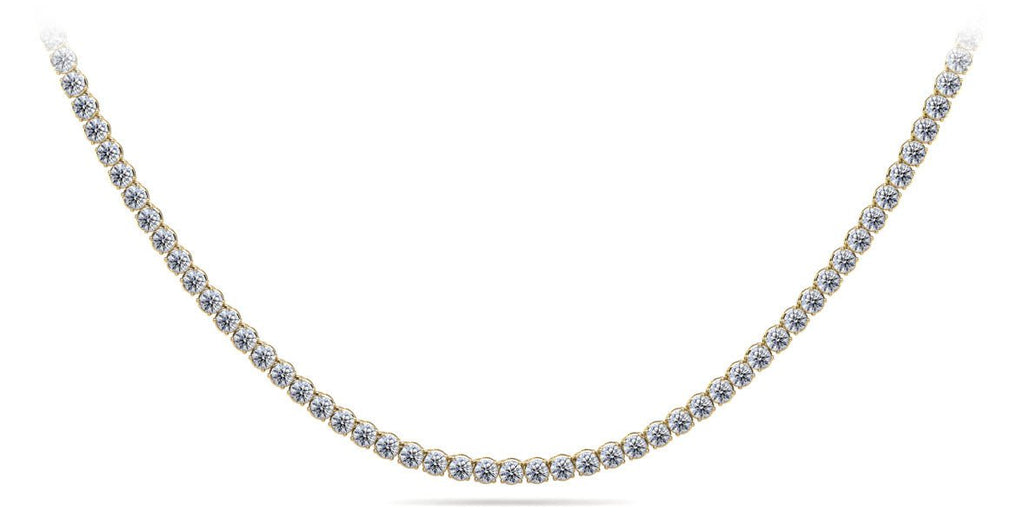 Timeless Dreams Riviera Diamond Necklace with 10.96 ct.(finished) 2.7mm - Luxury Time NYC