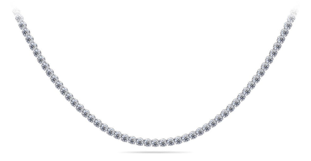 Timeless Dreams Riviera Diamond Necklace with 10.96 ct.(finished) 2.7mm - Luxury Time NYC