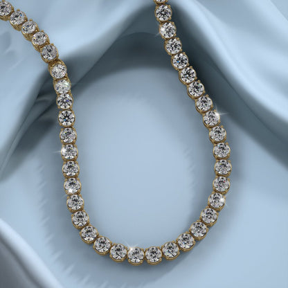 Timeless Dreams Riviera Lab - Grown Diamond Necklace with 8.58 ct.(finished) 2.5mm - Luxury Time NYC