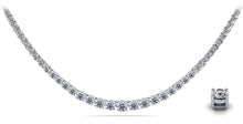 Load image into Gallery viewer, Timeless Dreams Tennis Diamond Necklace with 11.95 ct.(finished) - Luxury Time NYC