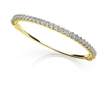 Load image into Gallery viewer, Timeless Elegance Princess Cut Bangle Diamond with 4.05 ct.(finished) 3mm - Luxury Time NYC