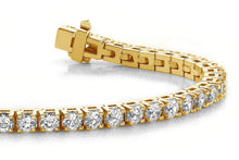 Load image into Gallery viewer, Timeless Four Prong Diamond Tennis Bracelet with 3.02 ct.(finished) 2.25mm - Luxury Time NYC