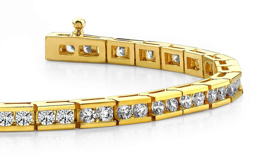 Timeless Roadway Diamond Tennis Bracelet with 2.77 ct.(finished) 2.0mm - Luxury Time NYC