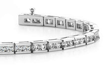 Load image into Gallery viewer, Timeless Roadway Diamond Tennis Bracelet with 4.48 ct.(finished) 2.5mm - Luxury Time NYC