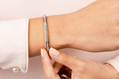 Timeless Roadway Diamond Tennis Bracelet with 5.04 ct.(finished) 3.0mm - Luxury Time NYC