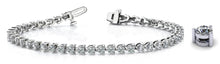 Load image into Gallery viewer, Timeless Three Prong Diamond Tennis Bracelet with 12.40 ct.(finished) 4.7mm - Luxury Time NYC