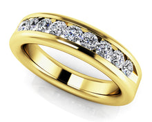 Load image into Gallery viewer, Traditional Diamond Channel Band Diamond with 0.72 ct.(finished) 2.7mm - Luxury Time NYC