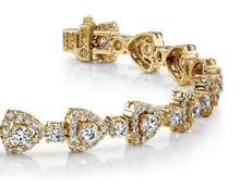 Load image into Gallery viewer, Triangular Diamond Link Diamond Bracelet with 5.59 ct.(finished) 1.2mm, 2.7mm - Luxury Time NYC