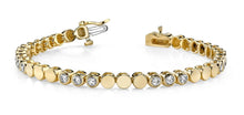 Load image into Gallery viewer, Triple Diamond Bracelet with 0.96 ct.(finished) 2.25mm - Luxury Time NYC