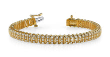 Load image into Gallery viewer, Triple Illusion Diamond Bracelet with 1.91 ct.(finished) 1.2mm - Luxury Time NYC