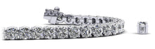 Load image into Gallery viewer, Ultimate Tennis Bracelet with Side Stones Diamond with 11.70 ct.(finished) 1.5mm, 4mm - Luxury Time NYC