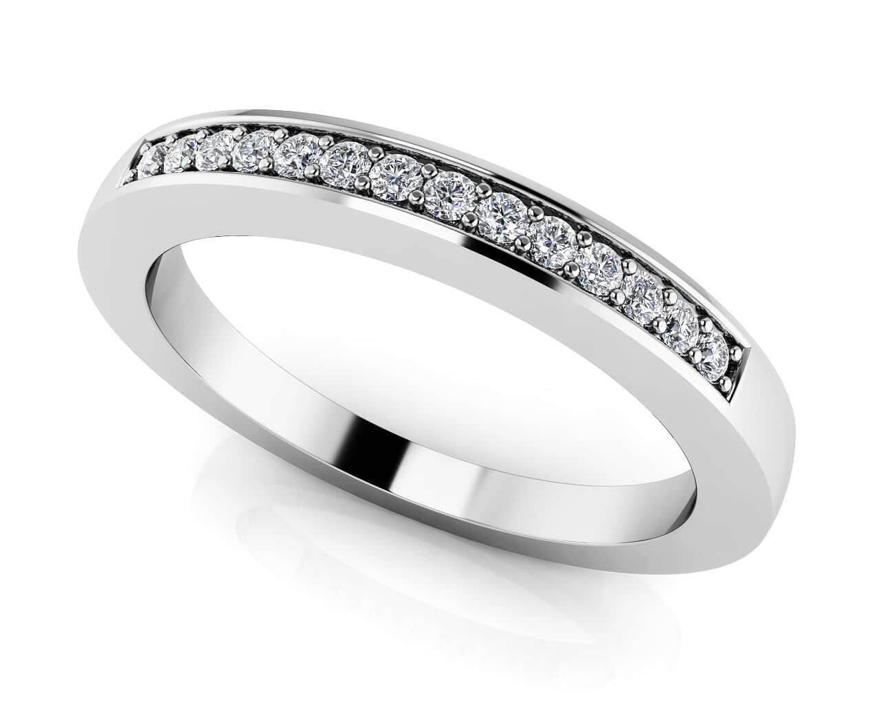Understated Diamond Band with 0.23 ct.(finished) 1.5mm - Luxury Time NYC