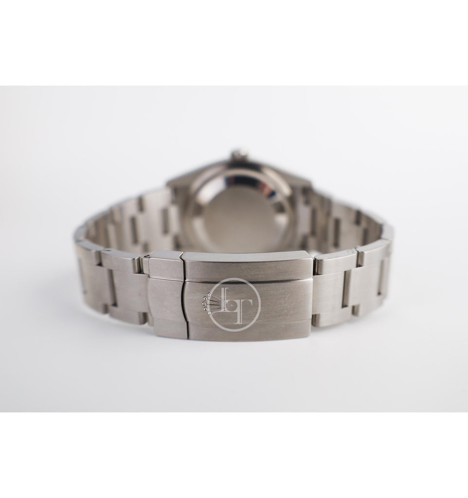 Rolex Oyster Perpetual 36 Watch - Domed Bezel - Turquoise Blue Index Dial - Oyster Bracelet - 2020 Release - 126000 tbio