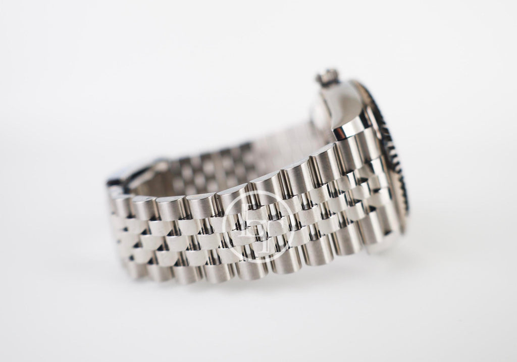 Rolex Oyster Perpetual White Rolesor Sky-Dweller Watch - White Index Dial - Jubilee Bracelet - 326934 wij