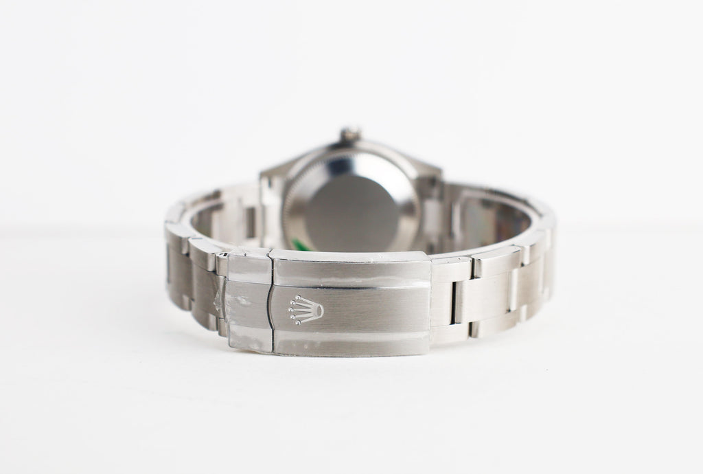 Rolex Oyster Perpetual 31 Watch - Domed Bezel - Green Index Dial - Oyster Bracelet - 2020 Release - 277200 greio