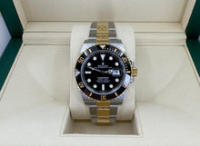 Load image into Gallery viewer, Rolex Steel and Gold Submariner Date Watch - Black Bezel - Black Dial - 2020 Release - 126613LN