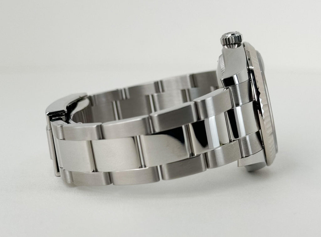 Rolex Steel and White Gold Datejust 31 Watch - Fluted Bezel - Mint Green Index Dial - Oyster Bracelet - 278274 mgio