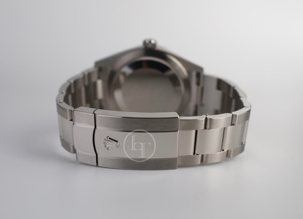 Rolex Sky-Dweller White Gold/Steel Mint Green Index Dial Oyster Bracelet Watch - 336934