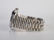 Load image into Gallery viewer, Rolex Day-Date 40 Platinum Ice Blue Diamond Dial &amp; Smooth Bezel President Bracelet 228206 -