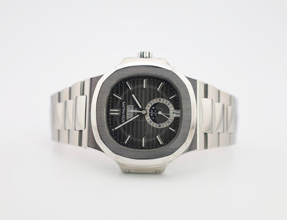 Patek Philippe Nautilus Annual Calendar Moon Phases Stainless Steel Grey Dial | 5726/1A-001