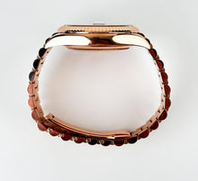 Load image into Gallery viewer, Rolex Day-Date 40 Rose Gold Sundust Diamond Dial &amp; Fluted Bezel President Bracelet 228235 -