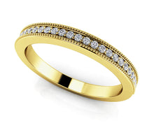 Load image into Gallery viewer, Vintage Beauty Diamond Band with 0.13 ct.(finished) 1mm - Luxury Time NYC